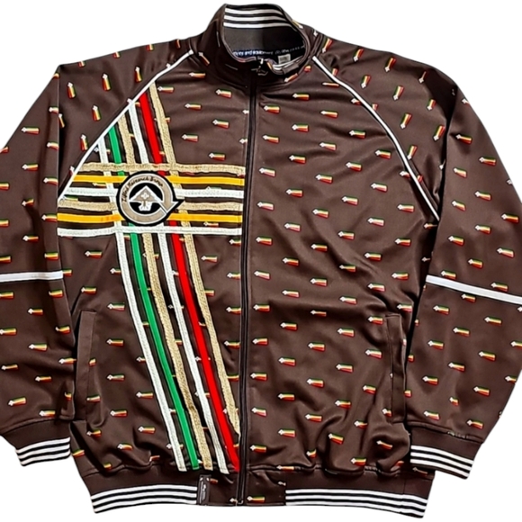 LRG Lifted Research Group Guiding Star Warm-Up Jacket. Mens Size: 2XL - Picture 1 of 8